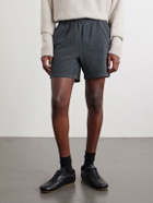 Remi Relief - Straight-Leg Cotton-Jersey Shorts - Black