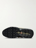 Nike - Air Max 95 Suede and Mesh Sneakers - Black