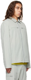 A-COLD-WALL* Gray Gaussian Overshirt