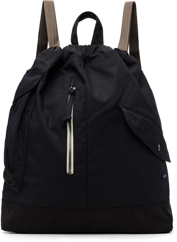 Photo: nanamica Black 2-Way Backpack