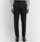 TOM FORD - Black O'Connor Slim-Fit Cotton and Silk-Blend Suit Trousers - Black