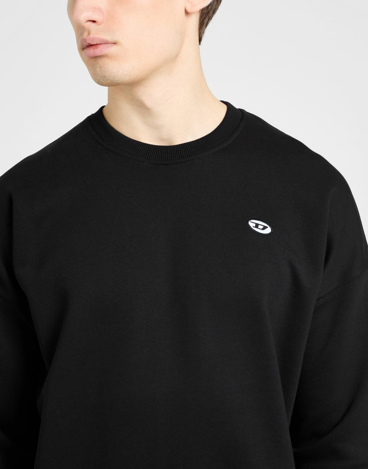 Diesel S-rob-doval-pj Mens Sweatshirt in Black