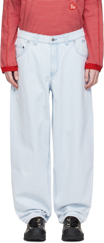 Photo: Dime Blue Classic Baggy Jeans