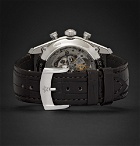 Zenith - El Primero 42mm Stainless Steel and Alligator Watch - White