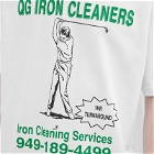 Quiet Golf Men's Iron Cleaners T-Shirt in White