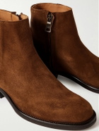 Mr P. - Oscar Suede Chelsea Boots - Brown