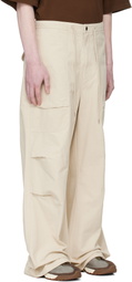 Entire Studios Off-White Barren Cargo Pants