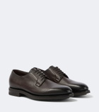 Santoni Ensley leather Derby shoes