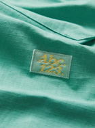 Abc. 123. - Logo-Appliquéd Cotton-Ripstop Shirt - Green