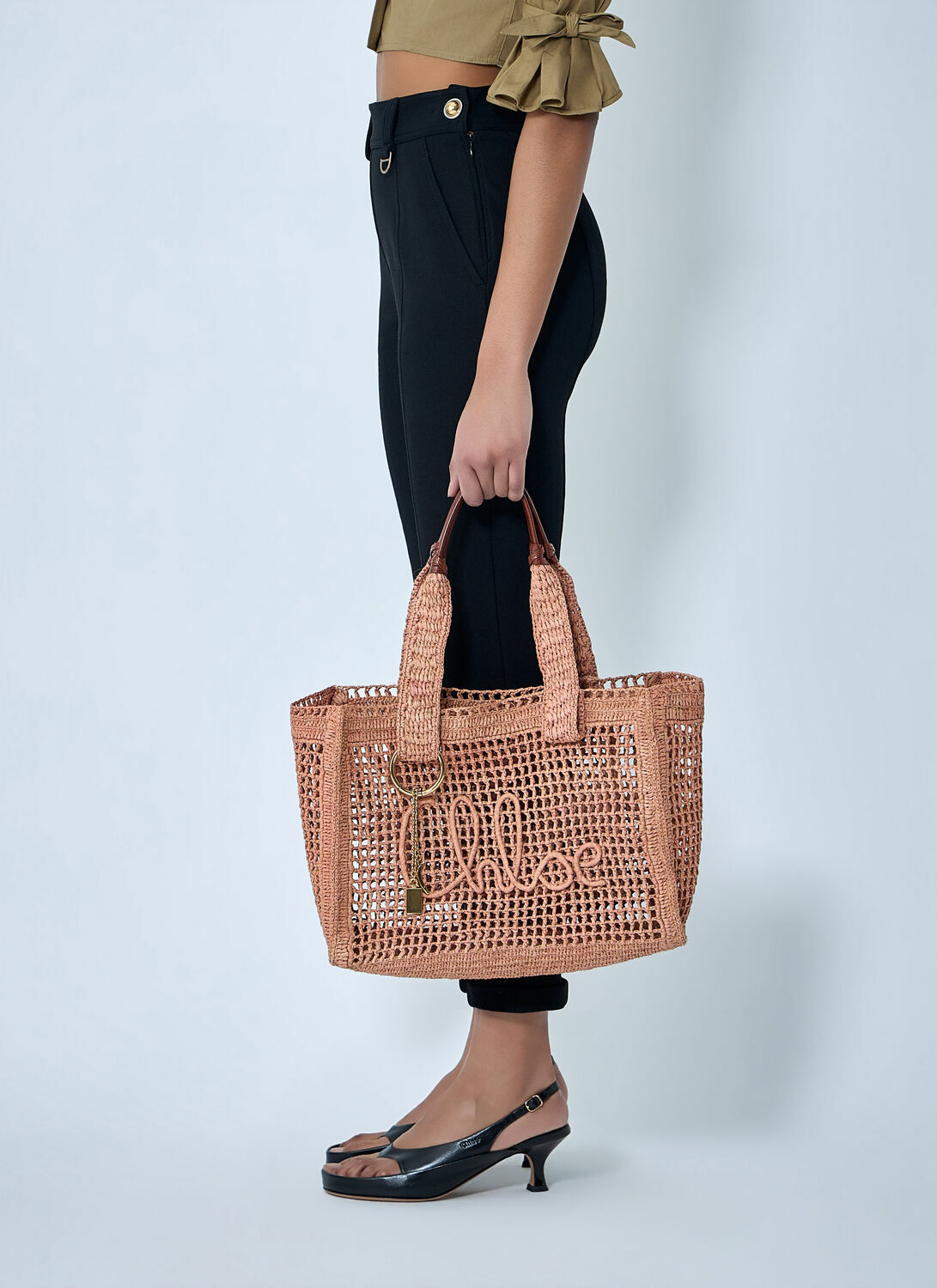 Chloé Summer Banana Tote Bag