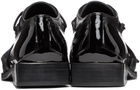 Georges Wendell Black Patent GW Formal Derbys