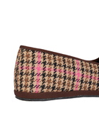 MC2 Saint Barth Woman Pied De Poule Slipper Loafers | My Chalom Special Edition