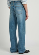 Jacquemus Le De-nimes Droit Wide-leg Jeans Blue
