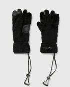 And Wander High Loft Fleece Glove Black Gloves