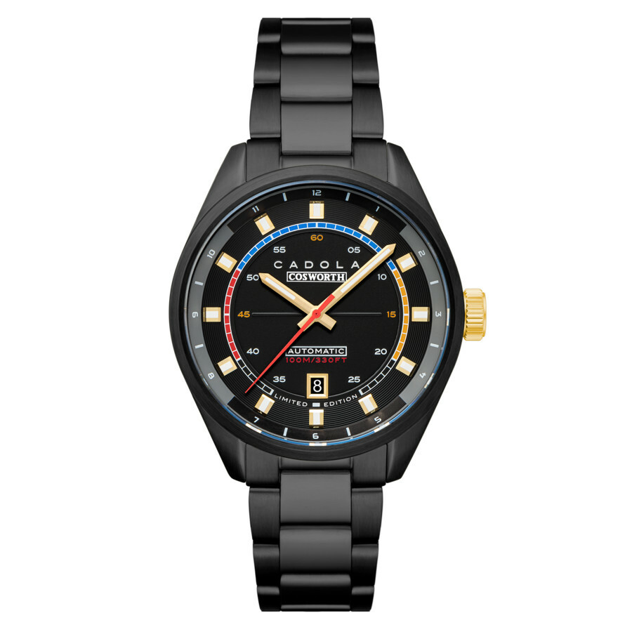 Cadola Cosworth Automatic Black Dial Mens Watch CD-1025-44