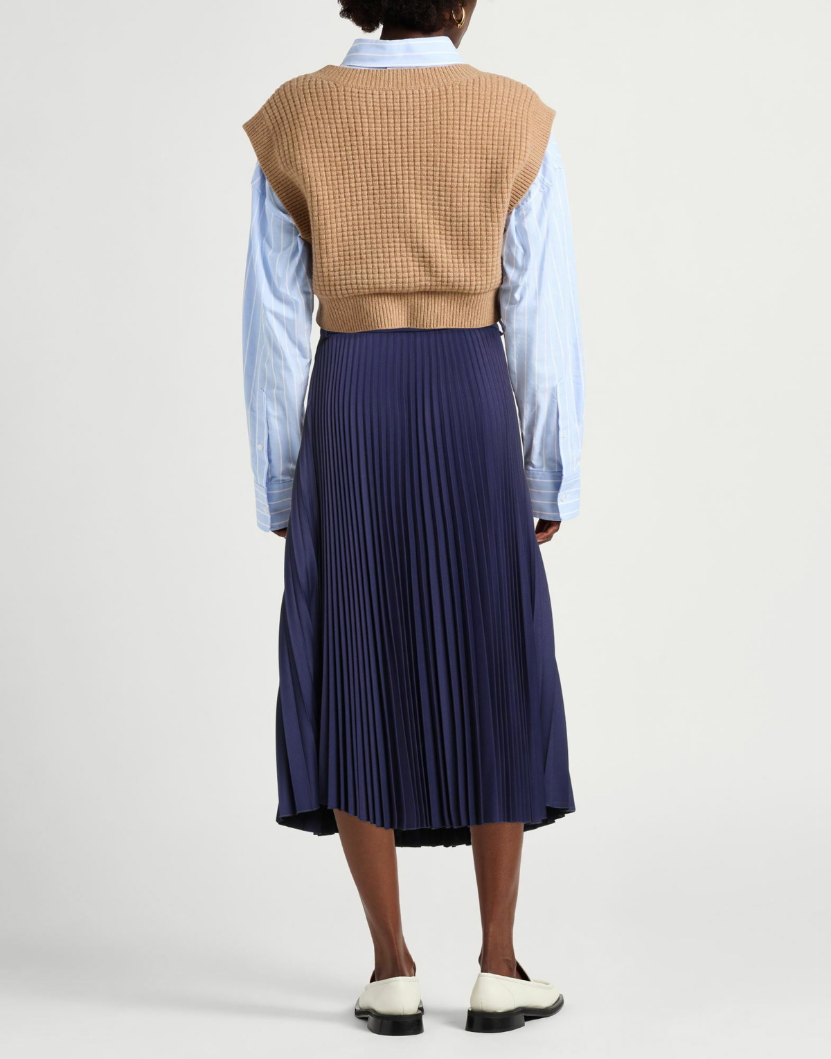 Jijil Womens Midi skirt in Purple