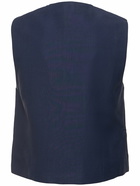 THE FRANKIE SHOP Chelsea Viscose & Linen Vest