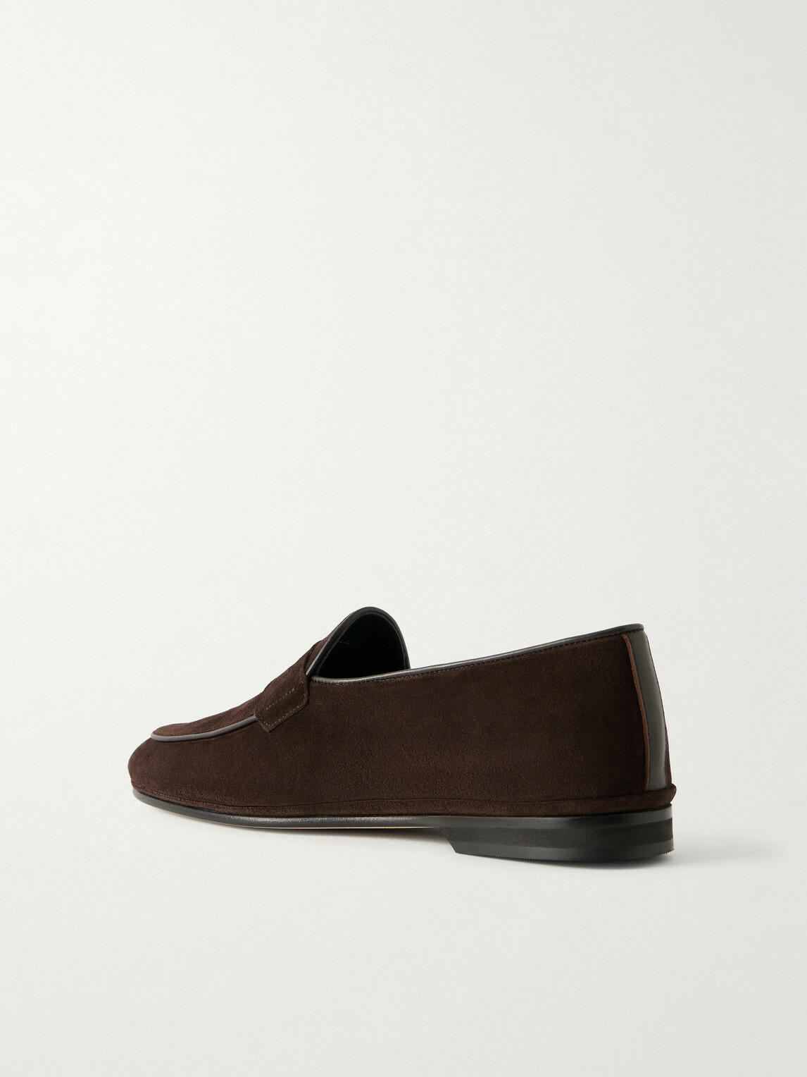 Rubinacci - Suede Penny Loafers - Brown