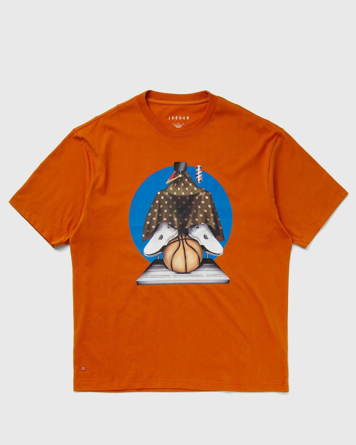 Jordan Artist Series By Darien Birks Tee Orange Shortsleeves