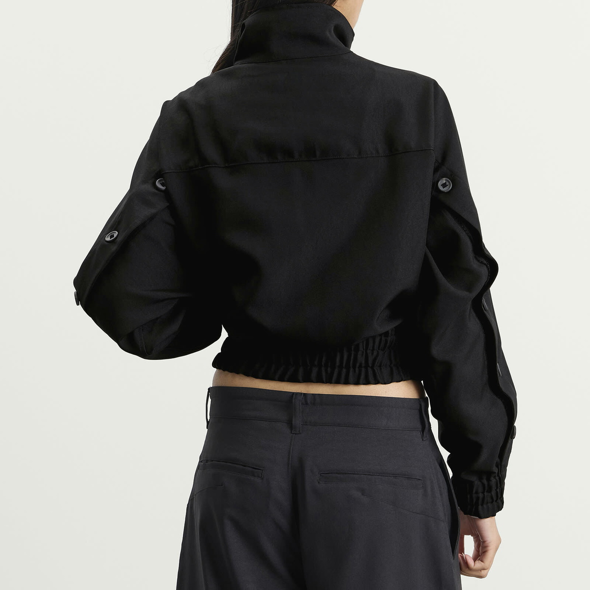 Y-3 Women's Button Jacket in Black