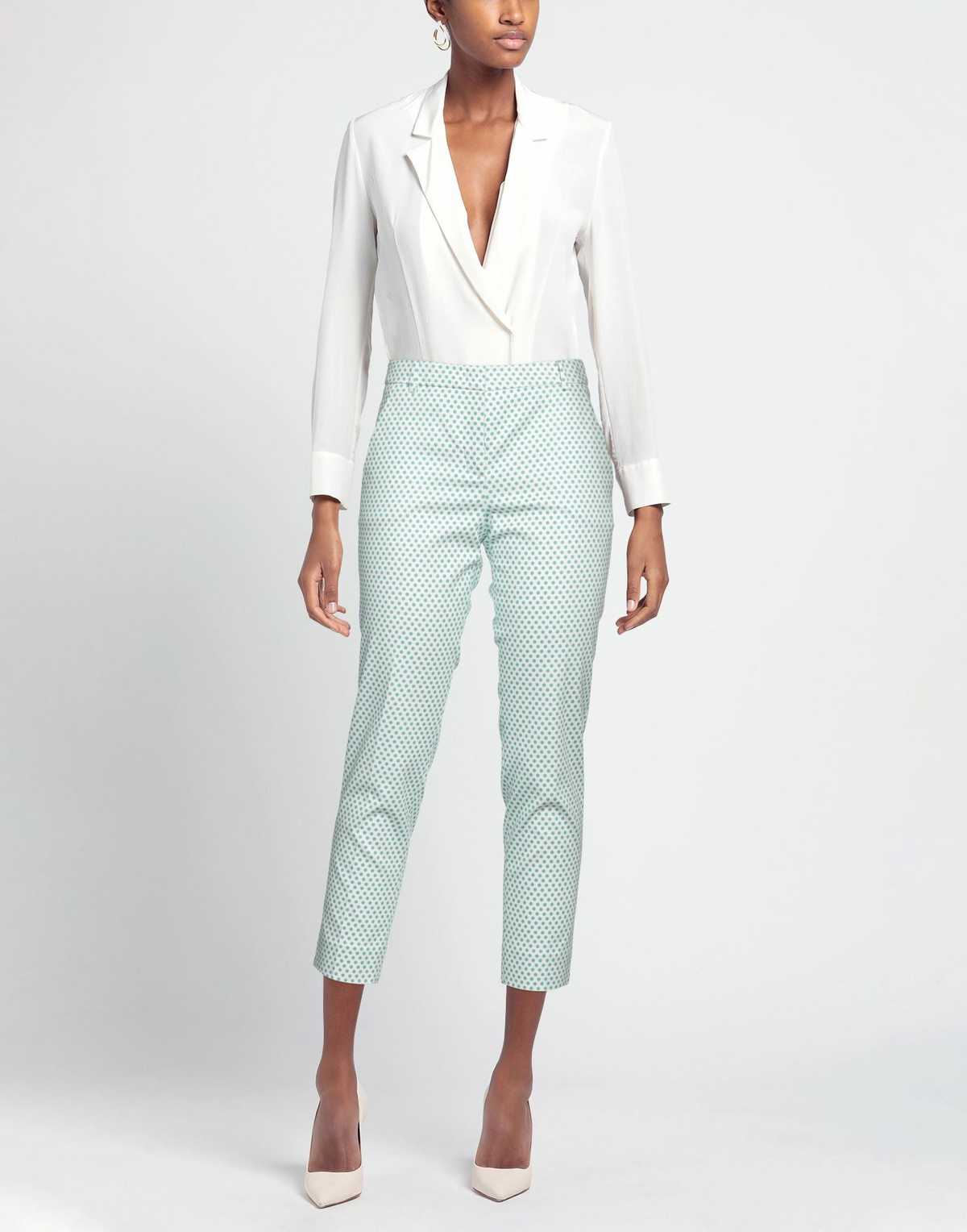 Peserico Womens Pants in White