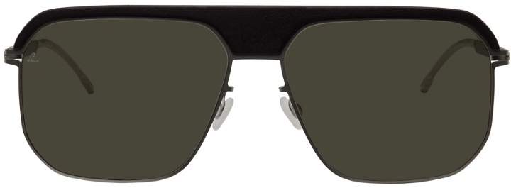 Photo: Mykita Black Leica Edition ML06 Sunglasses