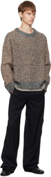 Song for the Mute Brown Oversized Sweater