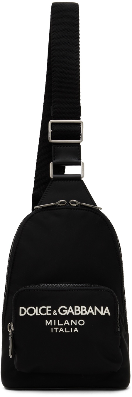 Photo: Dolce & Gabbana Black Logo Bag