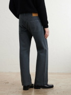Massimo Alba - Oceano Straight-Leg Cotton Trousers - Gray