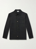 Gabriela Hearst - Drew Wool and Silk-Blend Overshirt - Gray