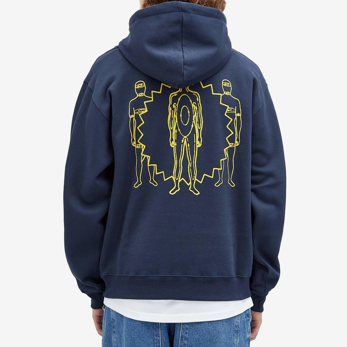 Polar Skate Co. Men's Anyone Out There Hoodie in New Navy