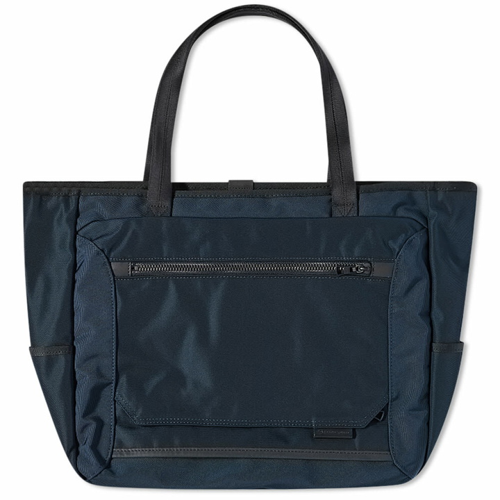 Photo: Master-Piece Men's Wall Tote Bag in Navy