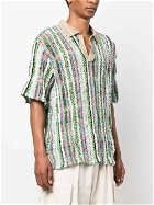 VITELLI - Linen Blend Cotton Polo Shirt