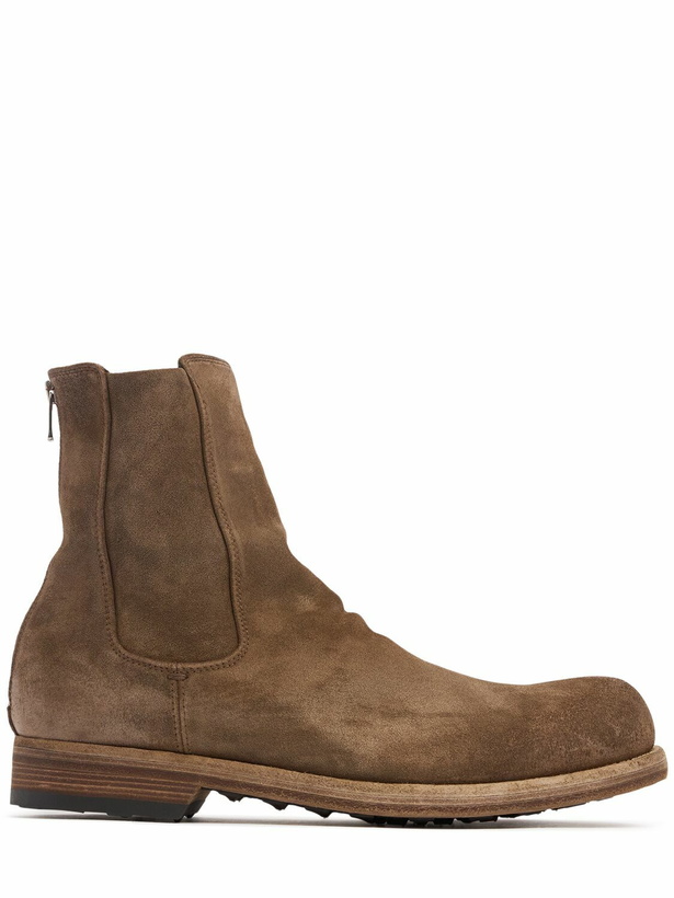 Photo: OFFICINE CREATIVE Bulla Suede Leather Boots