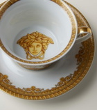 Versace Home I Heart Baroque teacup and saucer
