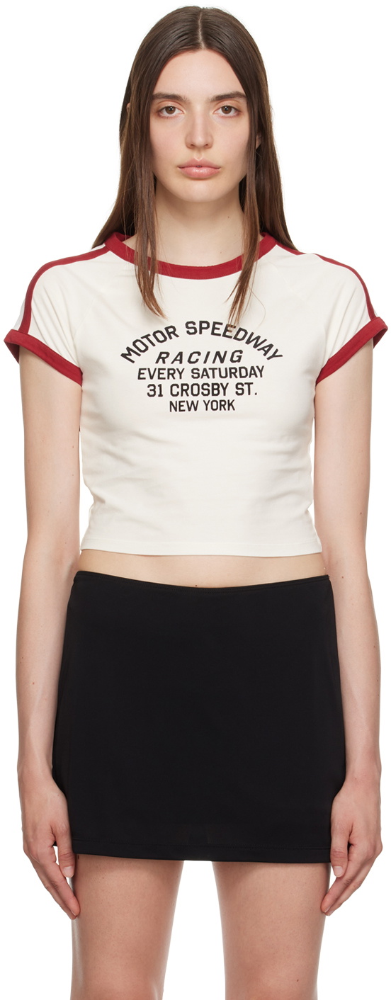 Saturdays NYC Off-White 'Speedway' T-Shirt Saturdays NYC
