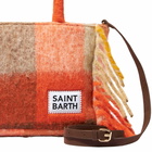 MC2 Saint Barth Colette Handbag With Multicolor Check And Fringes