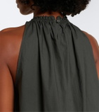 Proenza Schouler White Label Esme cotton poplin top
