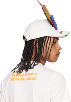 Walter Van Beirendonck White Smiley Cap
