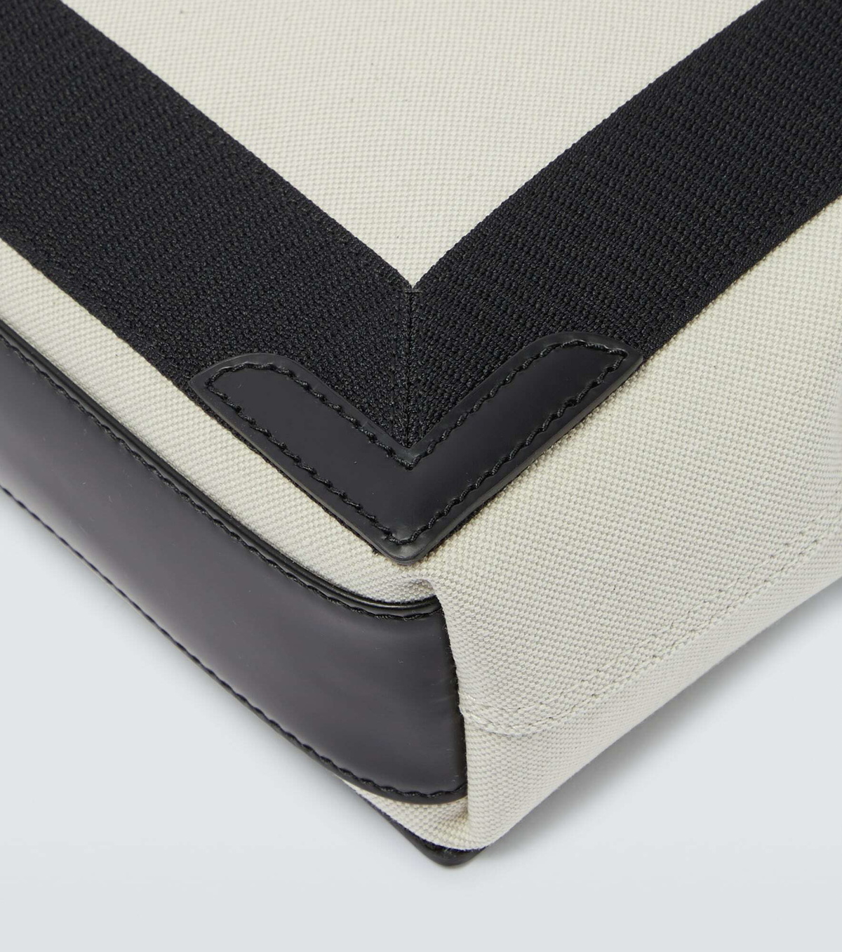 バッグ BALENCIAGA CANVAS LEATHER CABAS BACKPACK BALENCIAGA Logo Backpack Canvas Leather Black White | eBay