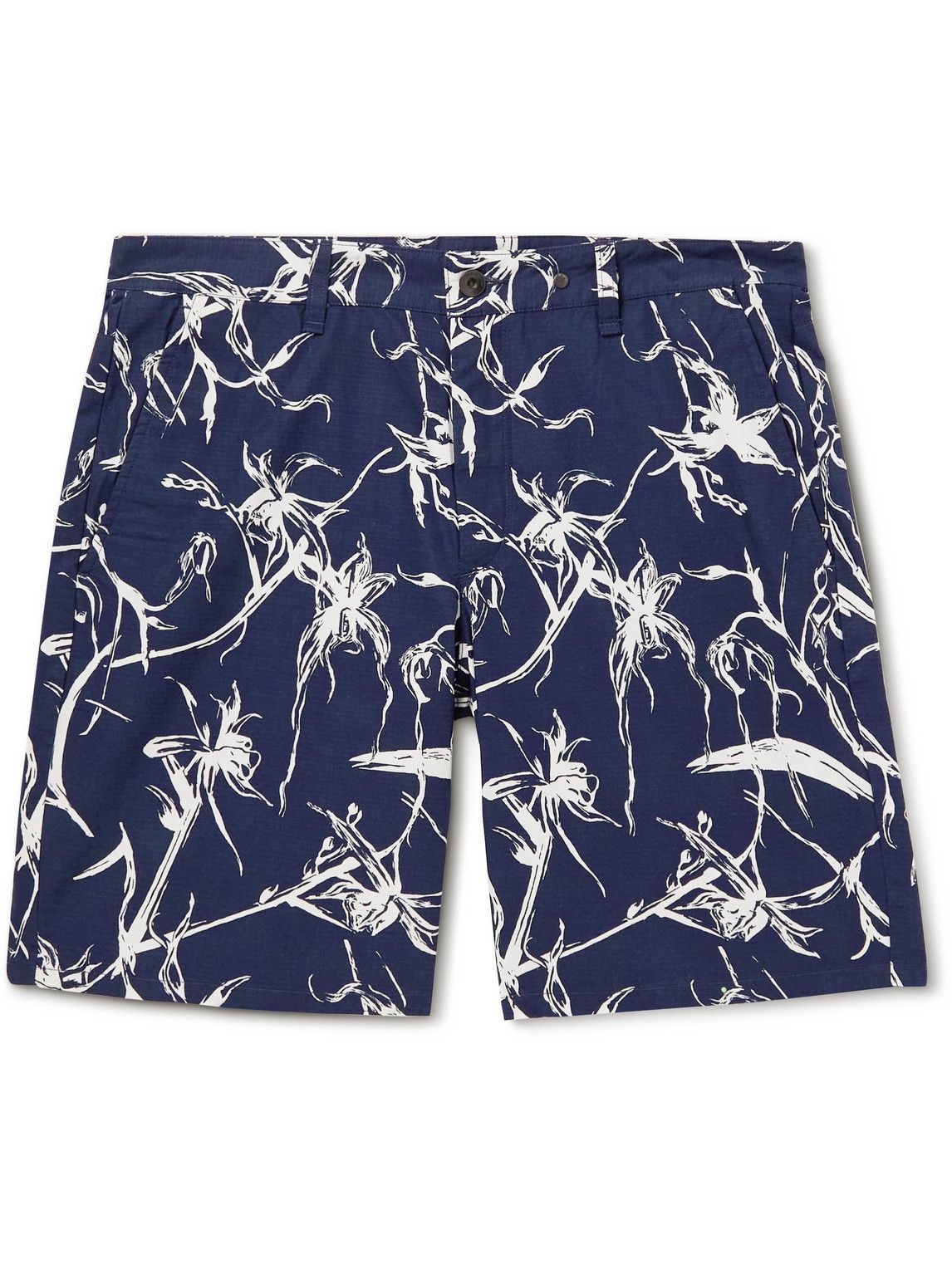 Blue store rag shorts