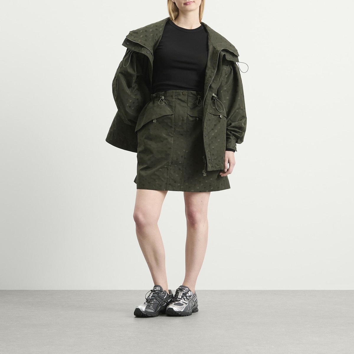 Cecilie Bahnsen Women's Delina Skirt in Olive