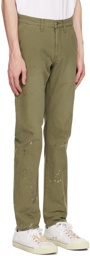 John Elliott Khaki Work Trousers