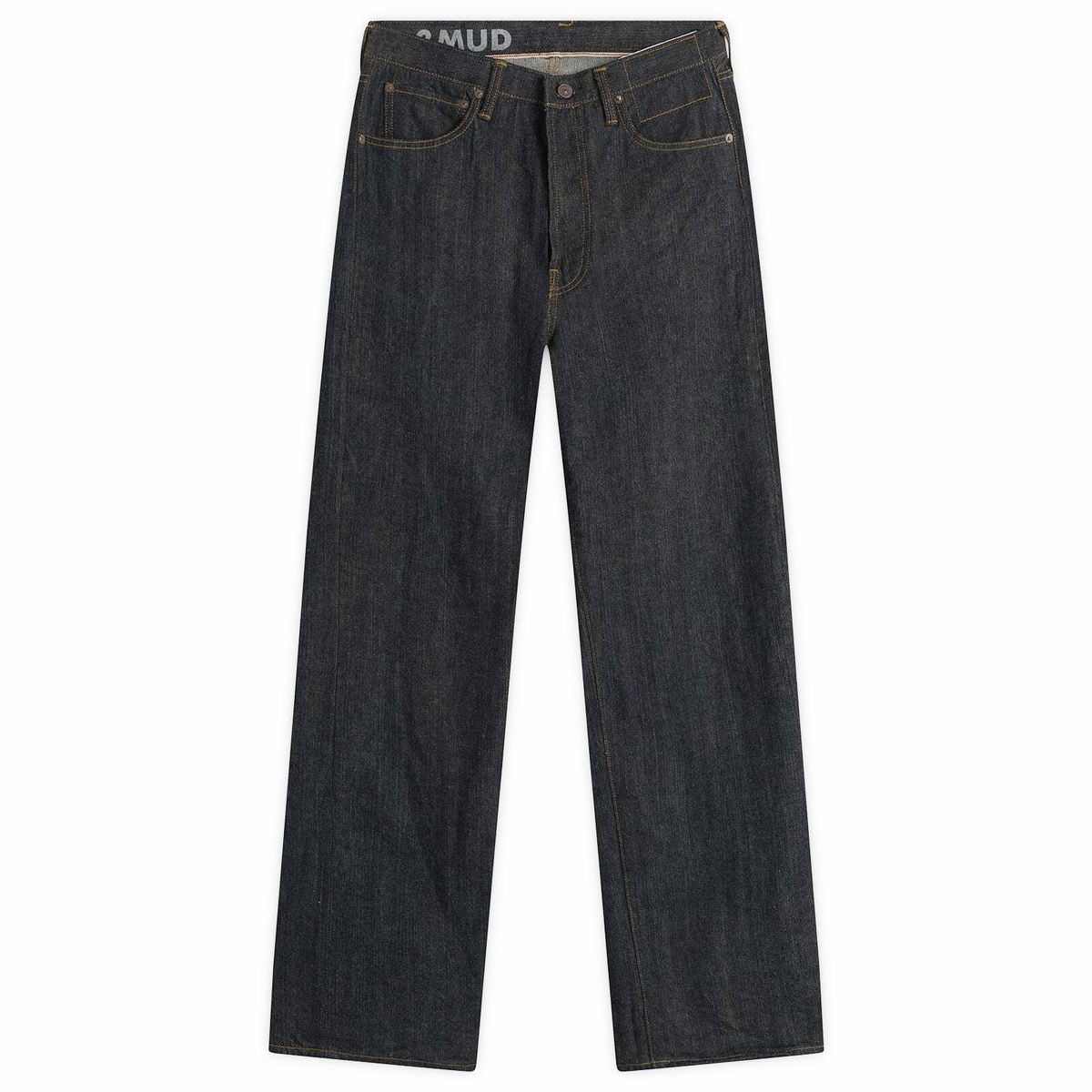 Visvim Men's Social Sculpture 01 Slim Raw Jeans in Blue Visvim