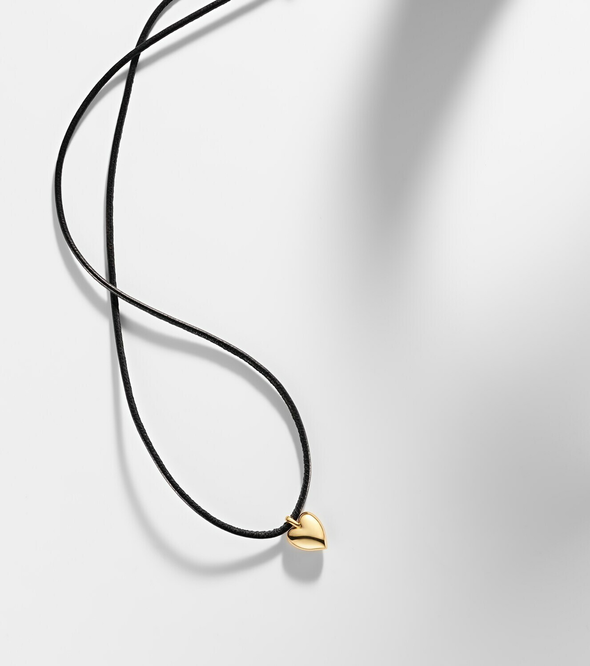 Jennifer Fisher Puffy Heart 14kt gold-plated pendant necklace