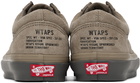 Vans Taupe WTAPS Edition OG Old Skool LX Sneakers