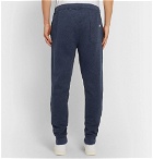 Oliver Spencer Loungewear - Ribbed Cotton-Jersey Sweatpants - Navy