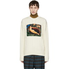 Kenzo White Printed Memento Sweater
