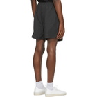 Essentials Black Volley Shorts