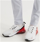 Nike Golf - Air Max 270 G Rubber-Trimmed Coated-Mesh Golf Shoes - White